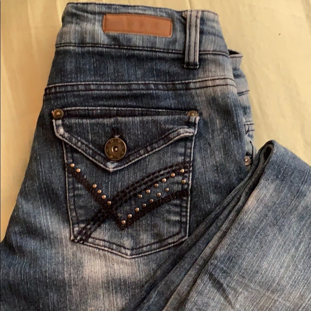 WHAT ABOUT ME JEANS SIZE 5/6 WITH STRETCH